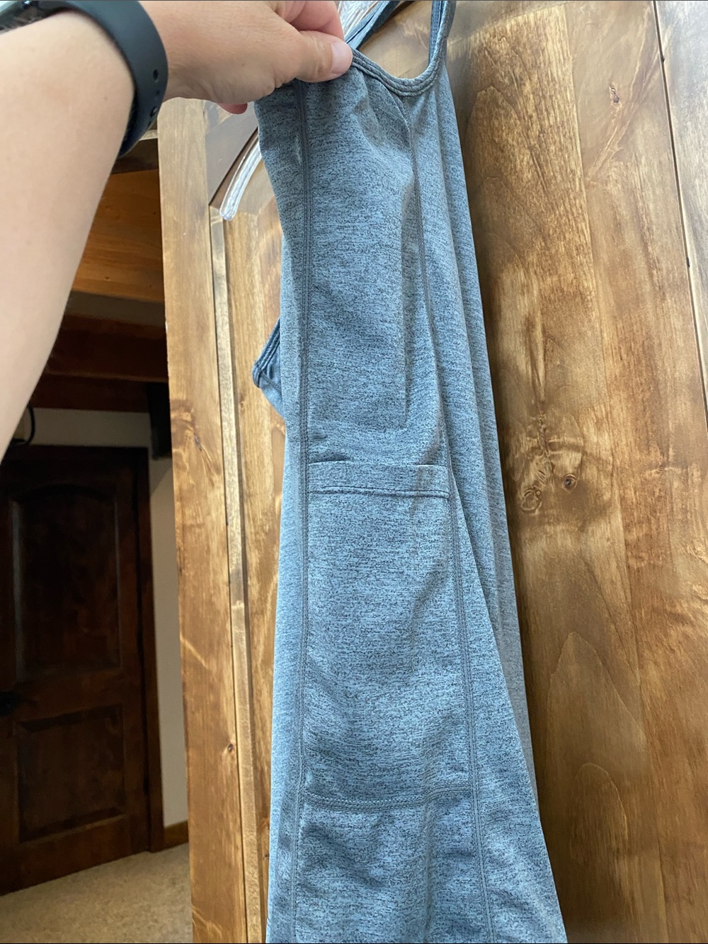 Grey Racerback Tank - Picture 3 of 3